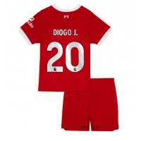 Liverpool Diogo Jota #20 Domaci Dres za djecu 2023-24 Kratak Rukav (+ Kratke hlače)